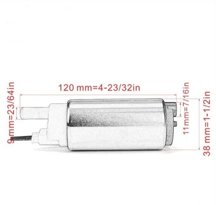 New Fuel Pump Compatible With Suzuki V-Strom 650 (DL650) 2004-2006, Replaces 15100-06G10
