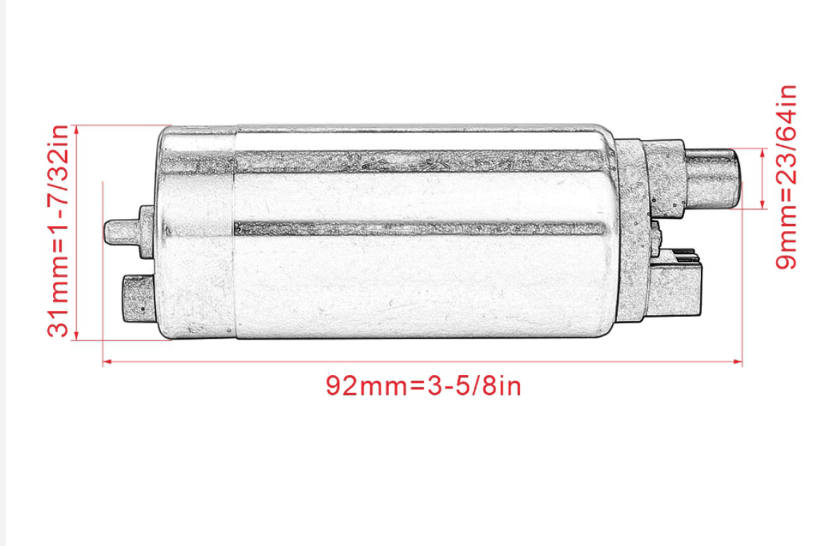 New Fuel Pump Compatible With   Kawasaki BR250 Z250SL ABS 2014-2017