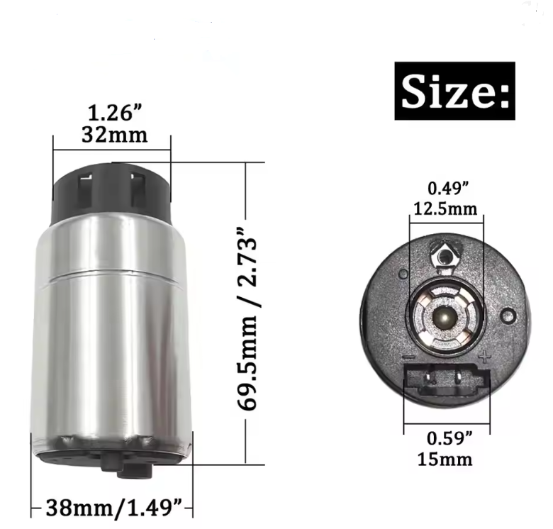 New Fuel Pump Compatible With  Yamaha XVS1300CU 2014